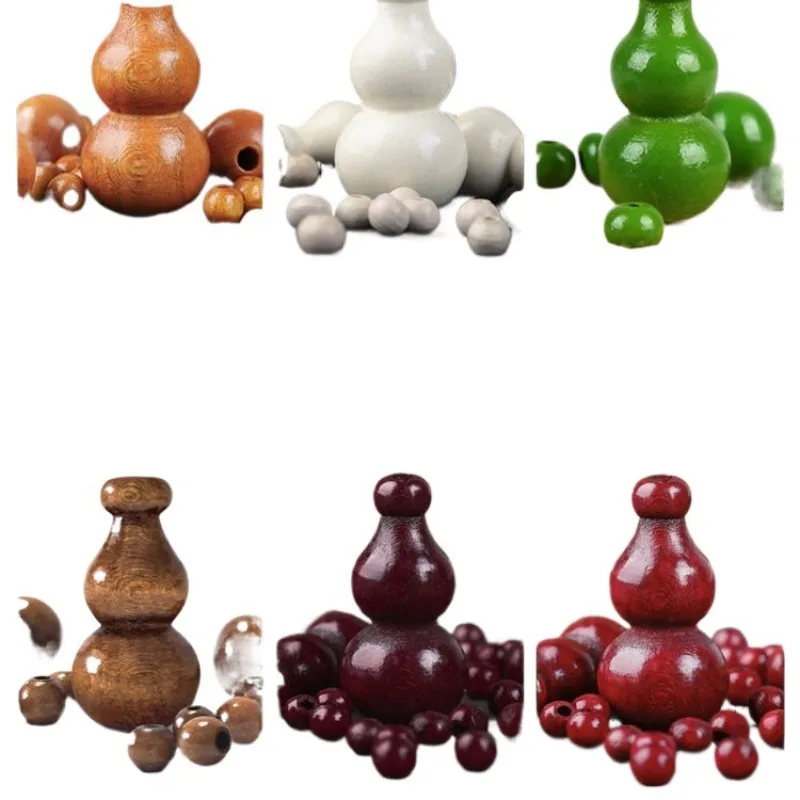 mahogany bead curtain, gourd door curtain entry door-to-door partition curtain