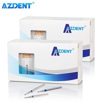 AZDENT 100PCS Dental Diamond Burs Medium Drill FG 1.6mm Bur for High Speed Turbine Handpiece Dentistry Tools for Dentists