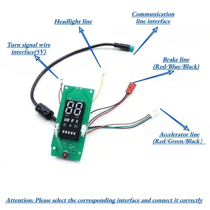 Smart Controller Kit for Xiaomi 4 Lite 2nd Gen Upgraded 1200W Replacement Module with Display Panel & XT60 Cable High Power