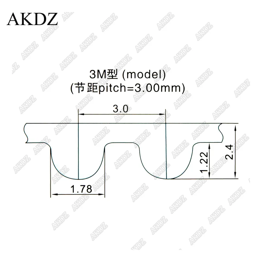 HTD 3M 24 Teeth Bore 5mm 6mm 6.35mm 8mm 10mm Timing Pulley For Belt Width 15mm 3M Synchronous belt pulley HTD3M 24T 24Teeth