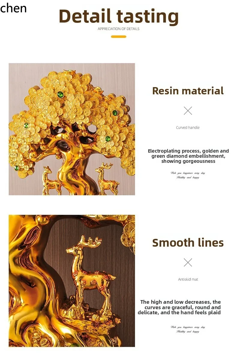 DSA floor-to-ceiling ornament Fortune Tree Lucky Hotel Lobby Decoration Company Gifts  decor