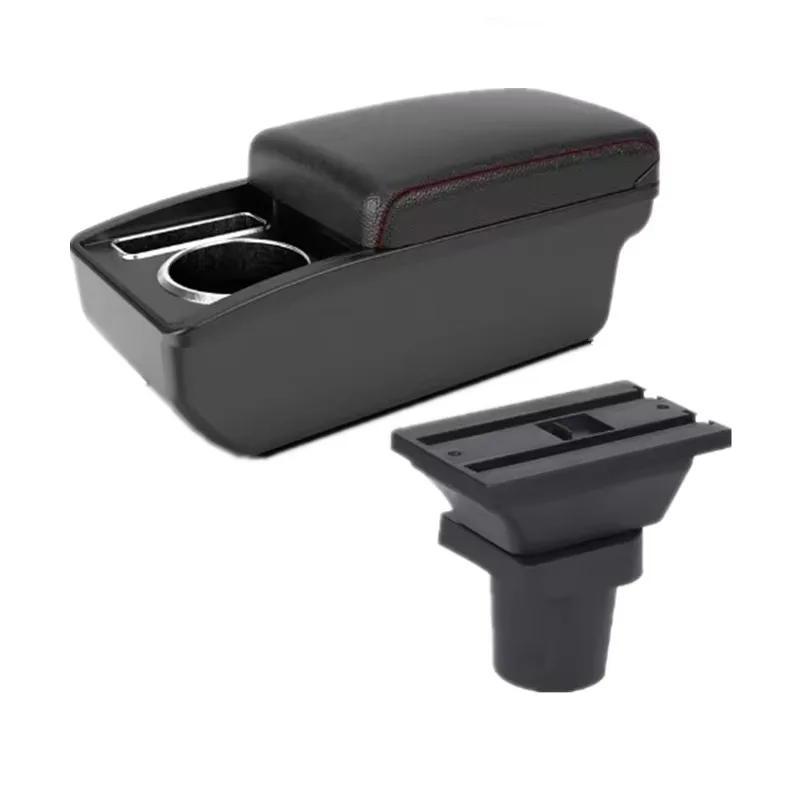 Suitable for car armrests, mobile phone holder with cup, center console, armrest box, central store content storage box