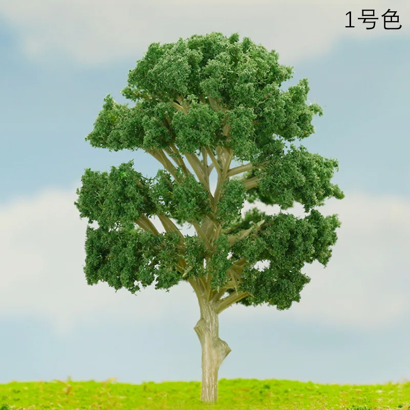 Height 4.5cm Simulation Model Tree Diy Plants Materials Building Sand Table Landscape Layout Craft Tree Mini Home Decor  5/15Pcs