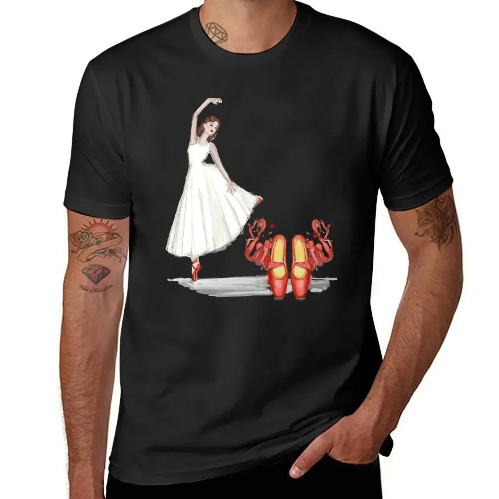 The Red Shoes T-Shirt new edition Aesthetic clothing vintage anime shirt t shirts for men pack