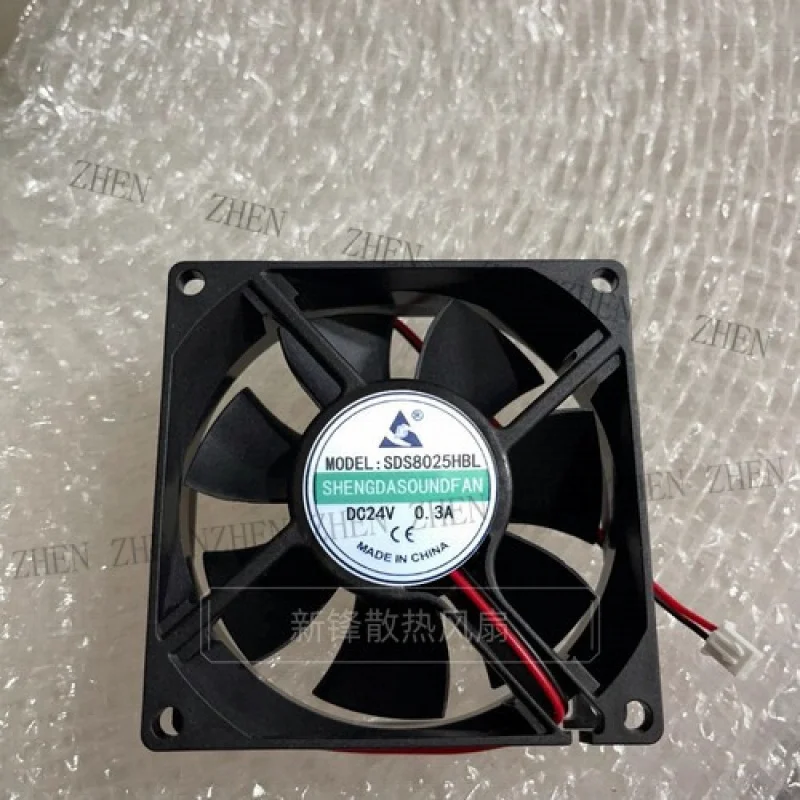 Y SDS8025HBL DC24V 0.3A 8025 for  High-Flow Variable Frequency Drive Cooling Fan 8CM