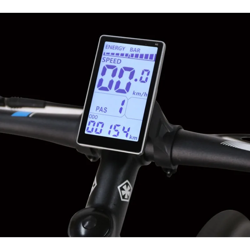 Electric Bicycle LCD Display M5 Smart Speedometer 36V 48V 60V E Bike Control Panel For Scooter
