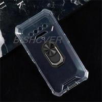 For Oukitel IIIF150 R2022 F150 B2021 Bison 2021 Back Ring Holder Bracket Phone Case Smartphone TPU Soft Silicone Cover