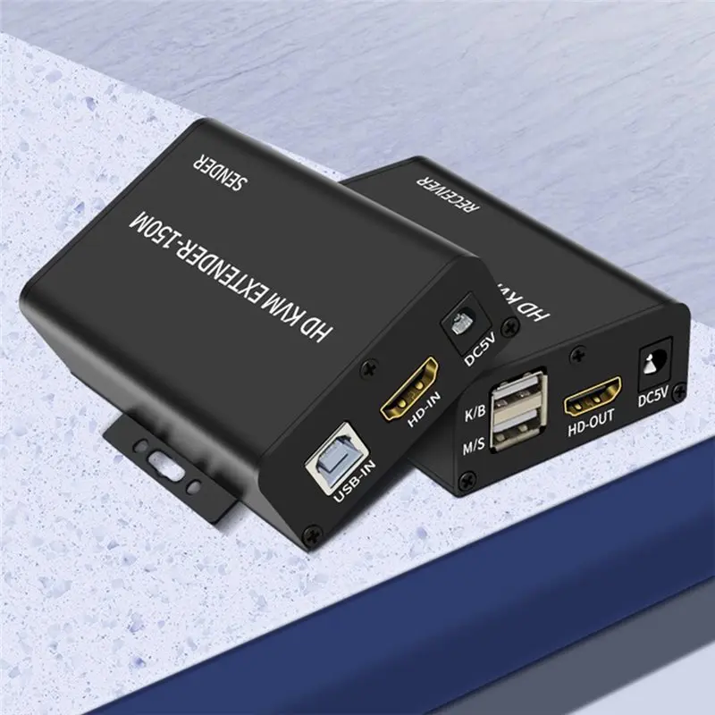 A96T 150M -Compatible KVM Extender For PC Keyboard EU Plug