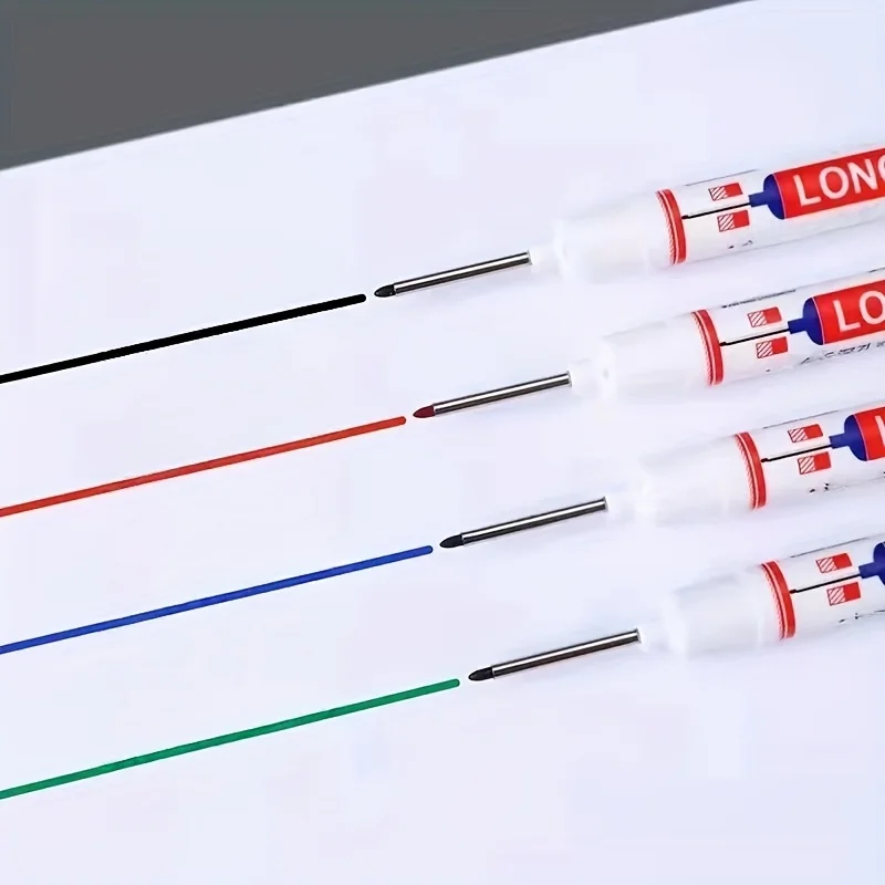 3pcs mix Color Long headed marker pen, oil-based waterproof, non fading multi-color marker pen