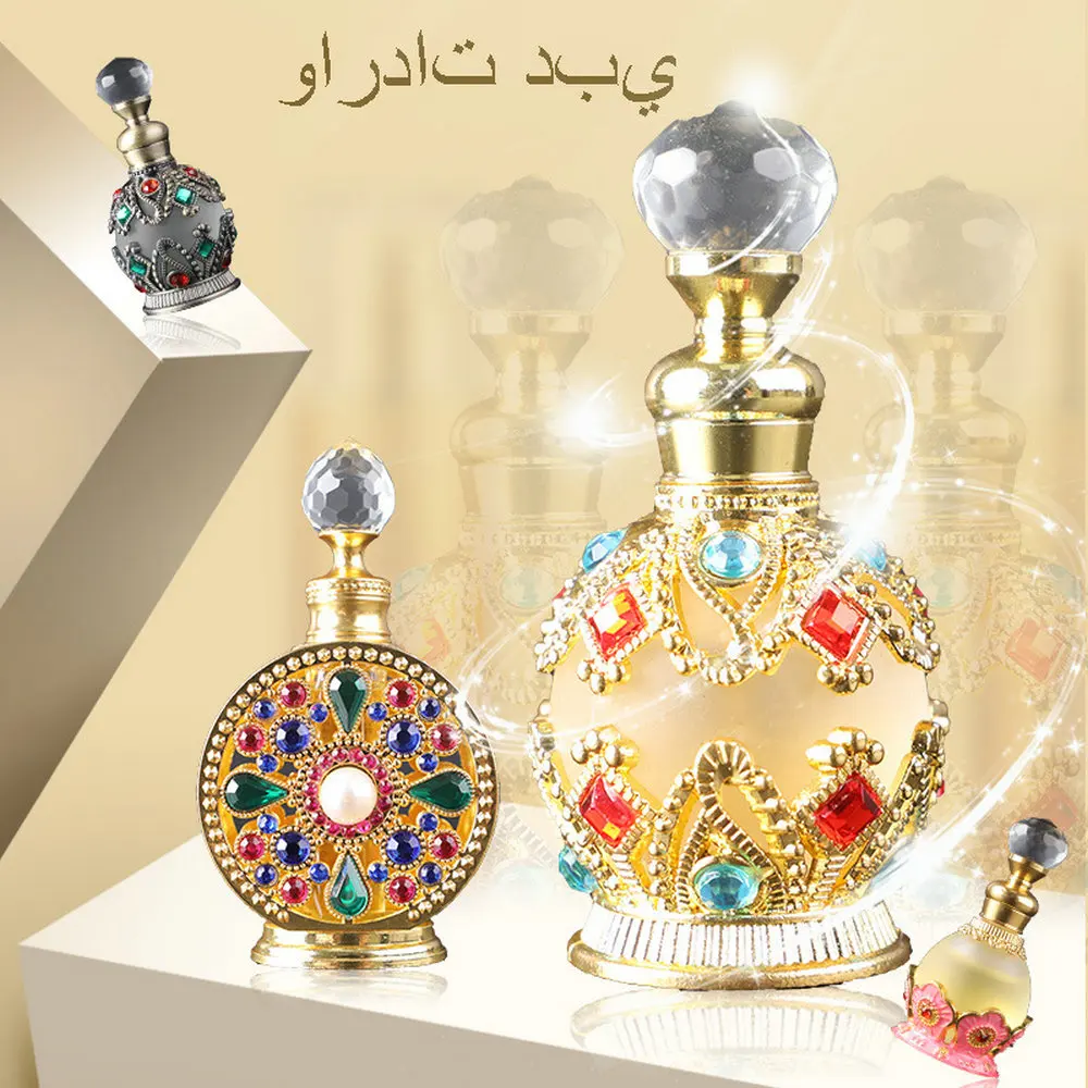 Huile de parfum du Moyen-Orient de Dubaï, Cologne, parfum léger longue durée, fleur fraîche du désert, arabe Profumo Uomo, santé, beauté, 15ml