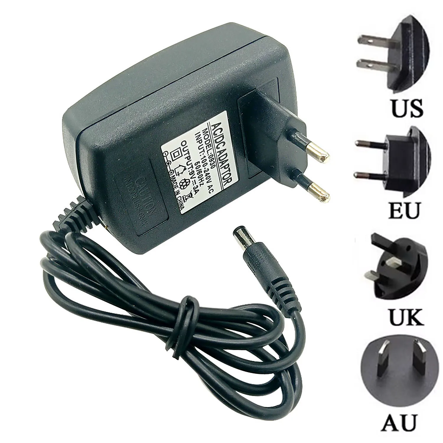 AC 100-240V EU US AU UK Power Adapter 12V 9V 5V 6V 7V 3V 10V 1A 0.5A 1.5A 2A DC Power Charger Adaptor Supply For LED Light Strip