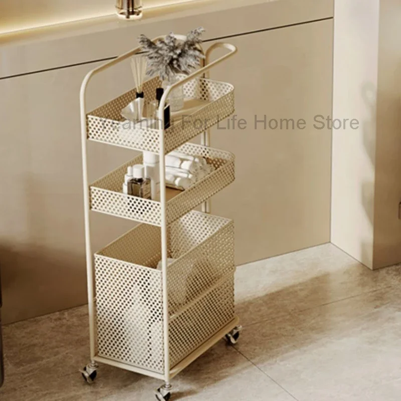 Manicure Beauty Salon Trolley Tool Rolling Cosmetic Lash Tattoo Salon Trolley Spa Nails Wozek Narzedziowy Beauty Furniture ZT50