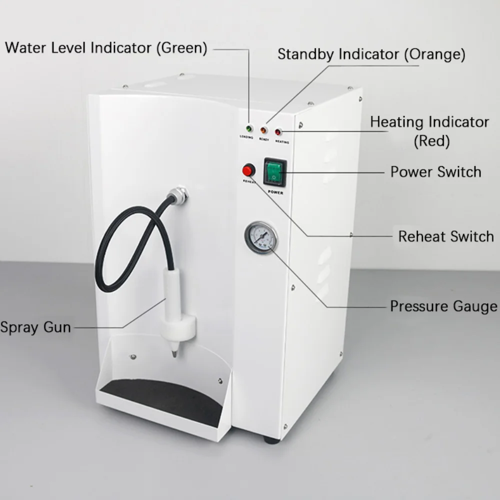 AG R-501 Dental Lab Steam Cleaner for Cleaning Dental Molds or Restorations Good Quality Safety Dental Equipment Lab Steamer