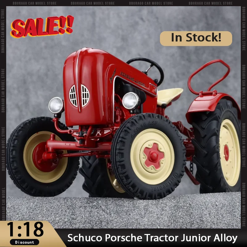 

Новинка в наличии Schuco 1:18 Porsche Tractor Junior Car, миниатюрный сплав, литой под давлением Porsche Limited, украшения, игрушки на заказ, подарок для детей