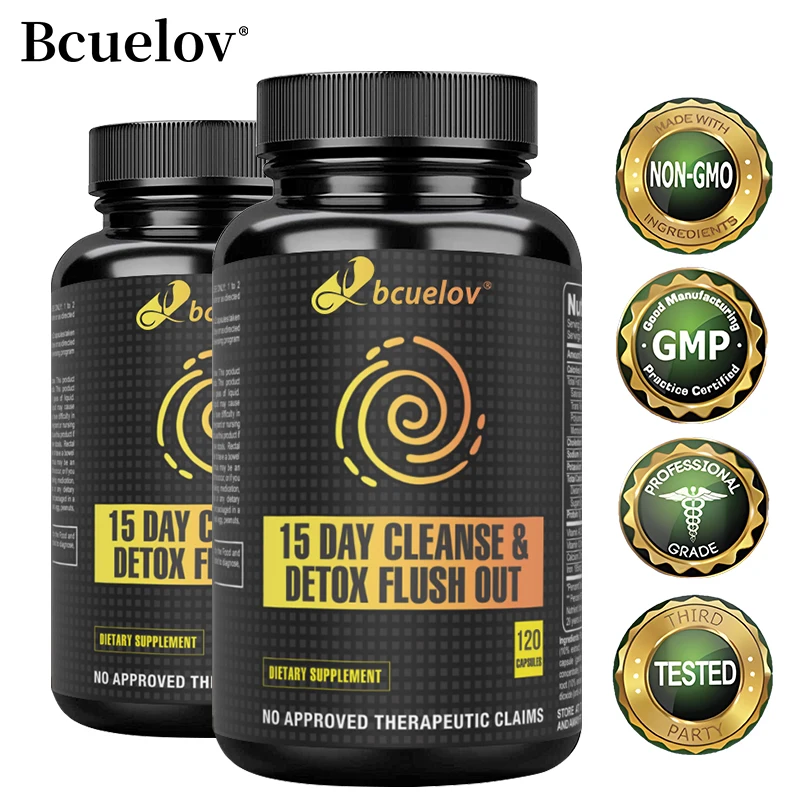 

Cleansing and Detoxifying Capsules To Relieve Constipation and Edema - Improve Body Metabolism and Energy Levels