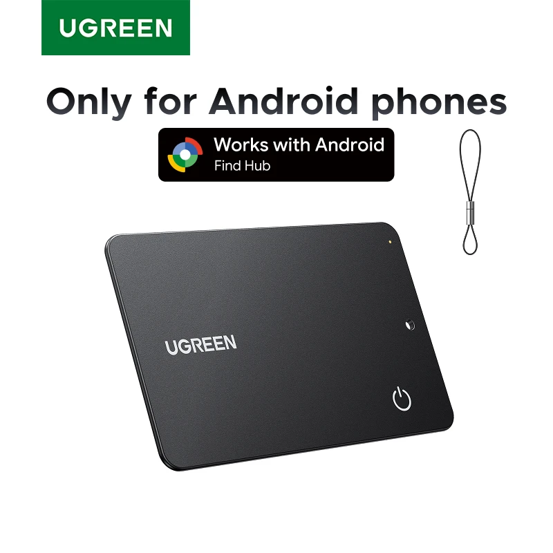 Bluetooth Tracker (Android Only), 5 Year Battery Life Google Smart Tracking Tag with Find Hub App, IP68 Waterproof Wallet Finder