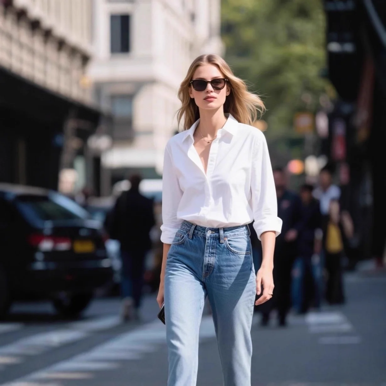 

Loose Long Sve White irt for Women's Workwear Comfortable Polyester Material Commute Sle Independent Station Label