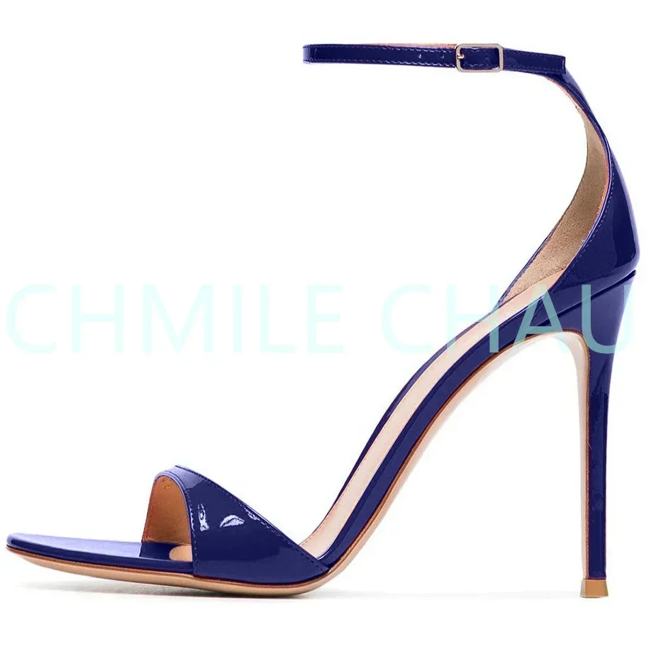 【Measure your feet length before order】Ankle Strap High Heels Sandals Woman Summer  Fashion Lady Sexy Stilettos Shoes 82-CHC-26