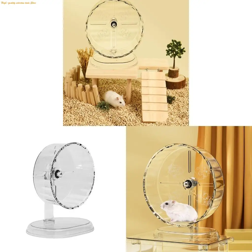 203F Super Silents Hamster Wheel Quiet Hamster Running Exercise Wheel for Hedgehogs