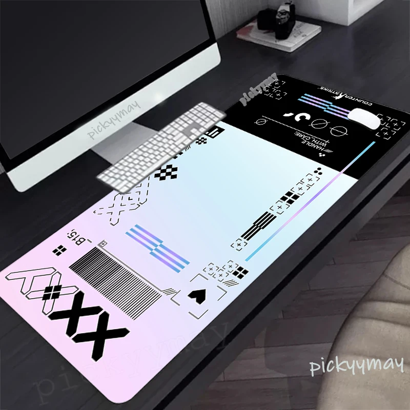 Mouse Pads Printstream Table Mats Computer Mousepad Company Big Desk Pad 120x55cm Large Gamer Mousepads PC Gamer Mouse Mat Csgo