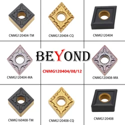 BEYOND CNMG 120404 120408 Carbide Inserts CNMG120404 CNMG120408 CNMG120412 MQ MS HS MA HA CQ TM ΟΥ515M ΟY818P ΟΥ828P OY313K CNC