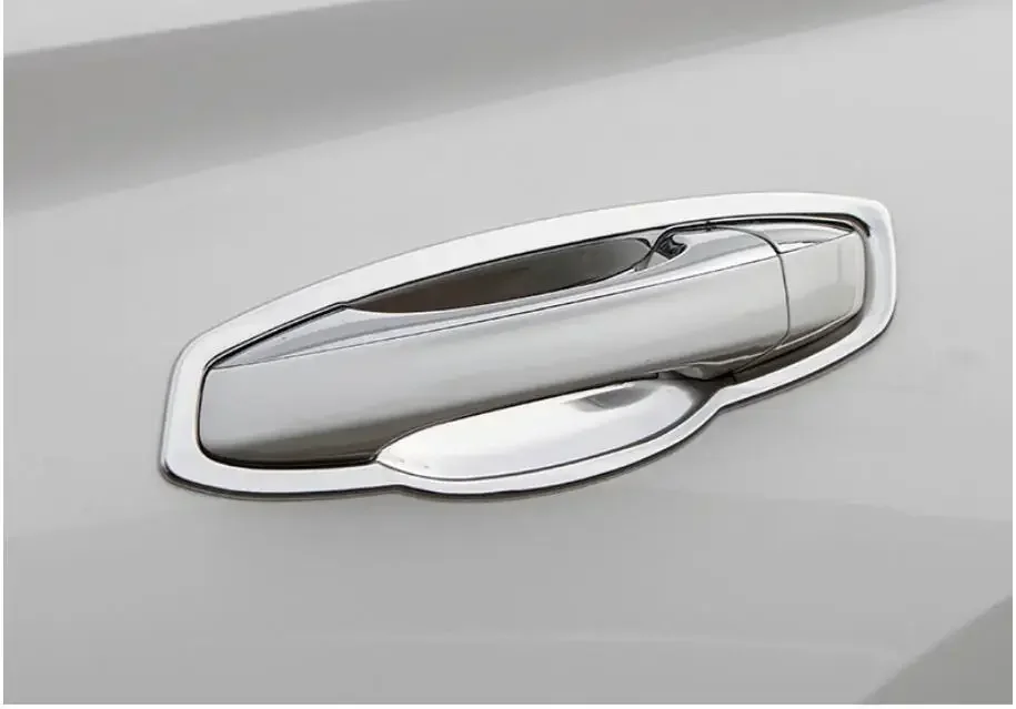 8 قطعة لسكودا كودياق 2017 2018 2019 2020 2021 كروم سيارة الجانب غطاء مقبض الباب السلطانية ملصق الكسوة اكسسوارات التصميم