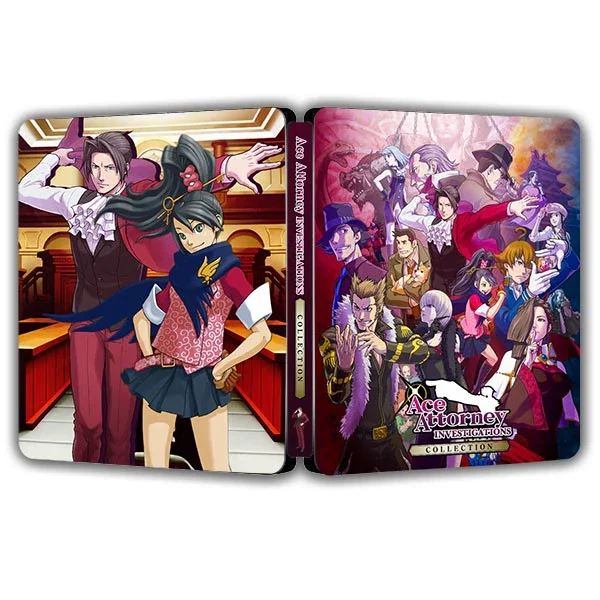 

Ace Attorney Investigations Collection ALL Platforms Steelcase FantasyBox (Customization,Steel case,Game CD not included)