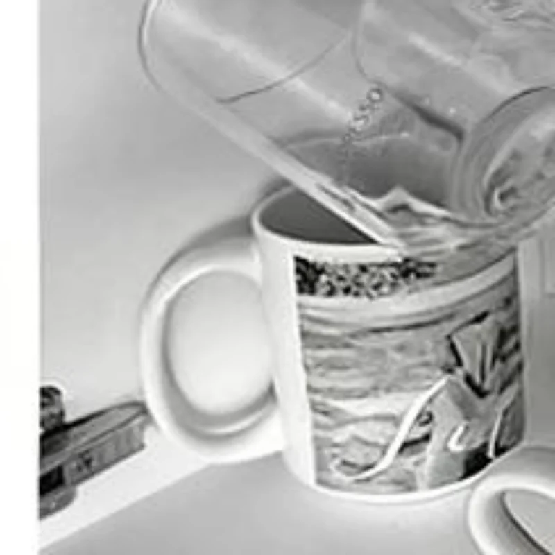 Minimalist Cabinet Mug Hooks Water Cup Racks And Upside-down Coffee Cup Display Rack