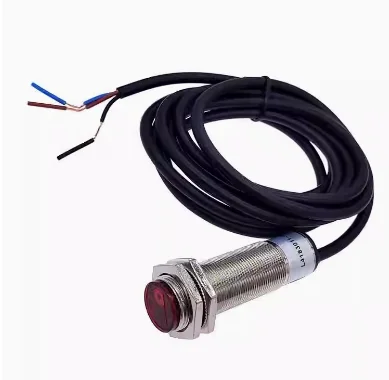 M18 Metal Photoelectric laser beam Sensor switch Infrared Obstacle Avoidance 5-30cm Detection Range Adjustable NPN PNP NO