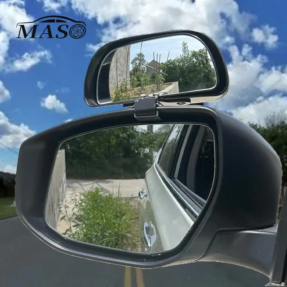 

Universal Wide Angle Side Rear Mirror Blind Spot Mirrors for Car Reverse Parking Auxiliary Rear View Mirror