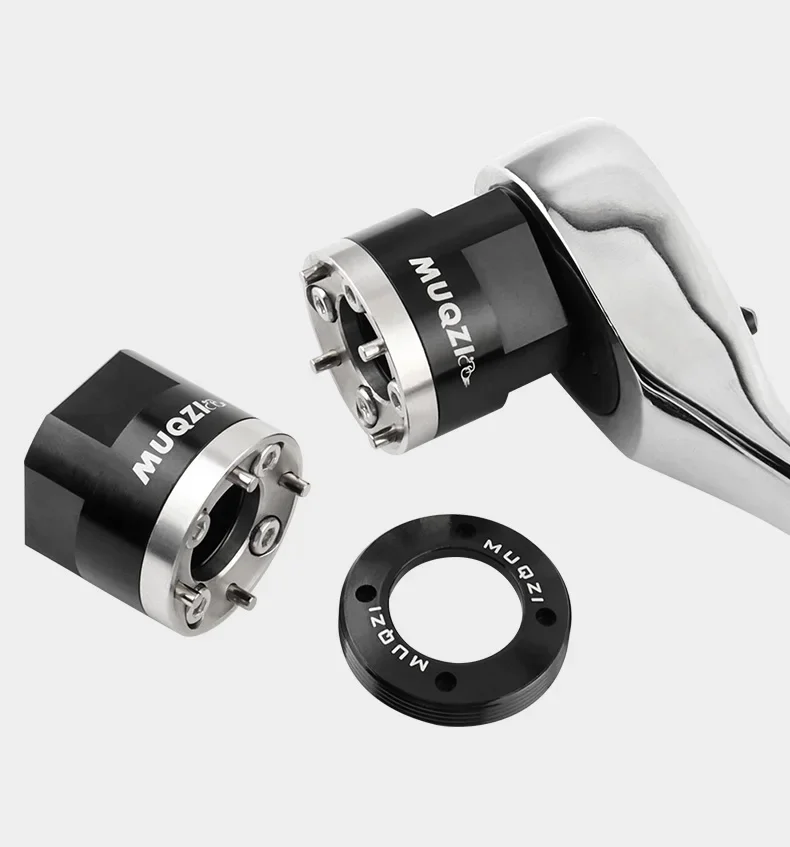 MUQZI Fahrrad-Kurbelabzieher für SRAM DUB Kurbelarm-Schraubenkappen-Entferner Installations-Schraubenschlüssel Kurbel-Selbstabziehendes Schraubenwerkzeug – Detail 5