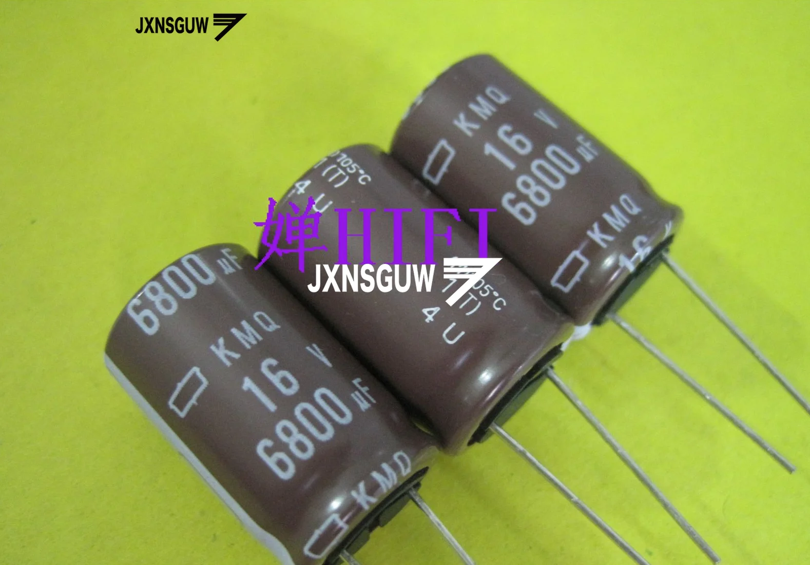 20PCS NIPPON KMQ 16V6800UF 16X25MM NCC long life electrolytic capacitor 6800UF/16V CHEMI-CON 105 degrees 6800uF 16V