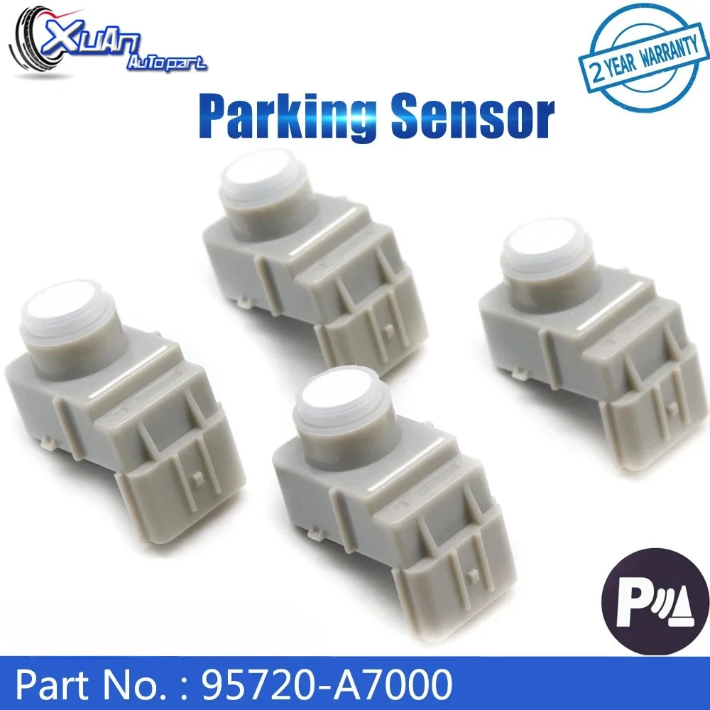 4pcs Ultrasonic PDC Parking Sensor Bumper Reversing Radar 95720-A7000 for Hyundai IX35 Kia cerato couple 2014