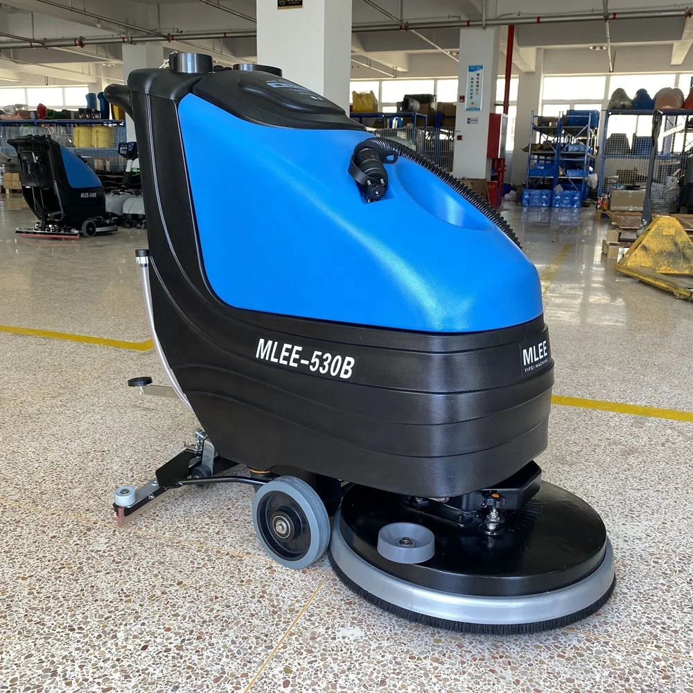 MLEE 530B Wholesale Cordless Floor Scrubber Battery Scrubber Floor Cleaning Machine