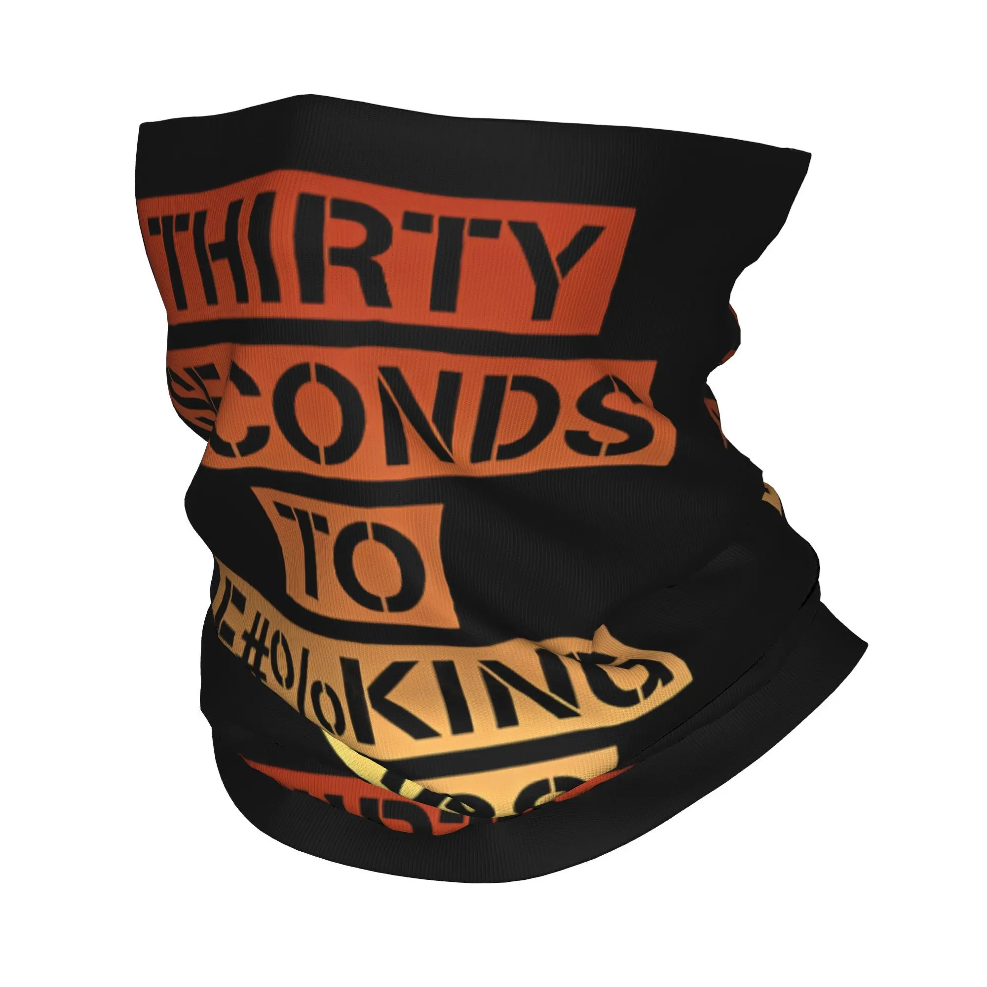 

THIRTY SECONDS TO MARS Бандана на шею с принтом} Шарф с запахом Многофункциональная повязка на голову для бега Унисекс Ветрозащитный для взрослых