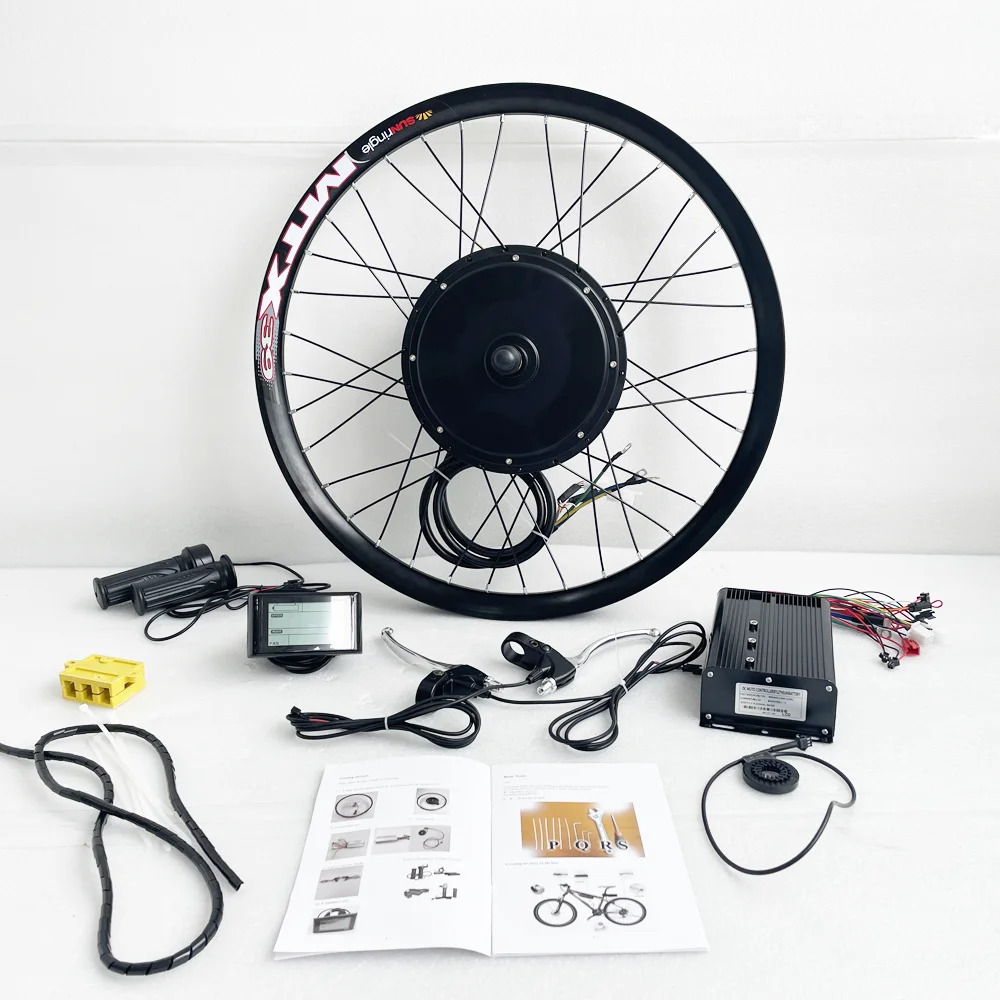 

Joyebikes 72v 5000w 5KW Electric Bicycle Motor Kit Hub Motor for Electric Motorcycle Conversion Kits