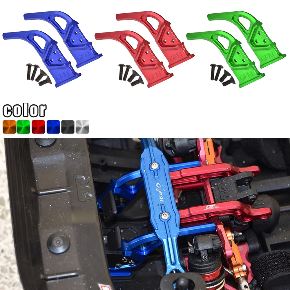 GPM Metal Aluminum Alloy Rear Wing Diffuser Supports Frame ARA320519 for ARRMA 1/7 FELONY INFRACTION LIMITLESS V2 6S 8S RC Car
