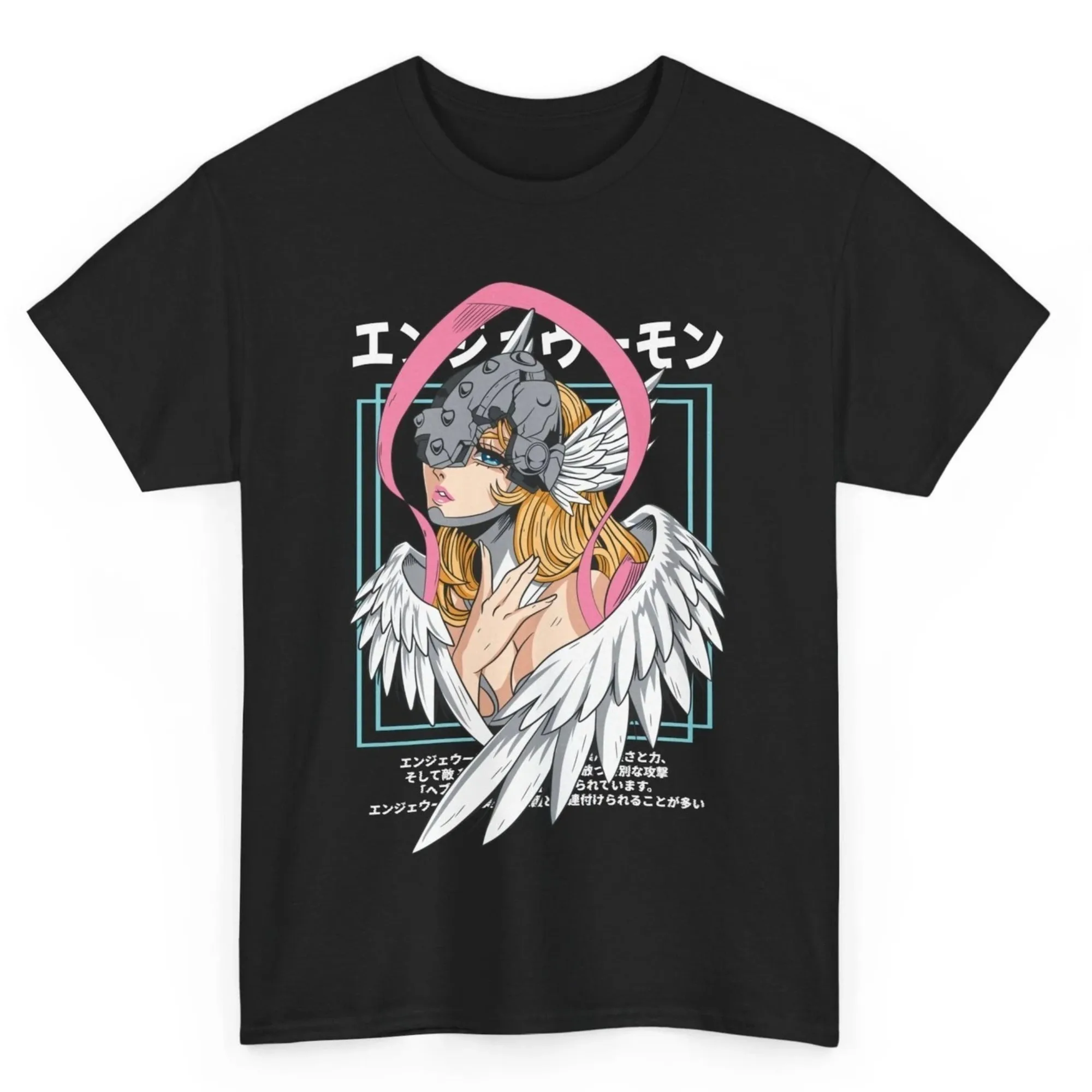 Men Cotton T-shirts 90s Anime Digimon Manga Cosplay Waifu Girl Kawaii Tee Gift Unisex Cotton Top for Anime Fan Men Clothing Top - view 2