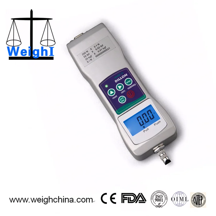 

Digital Force Gauge Portable Pull & Push Magnitude Test Tester 25N to 500N