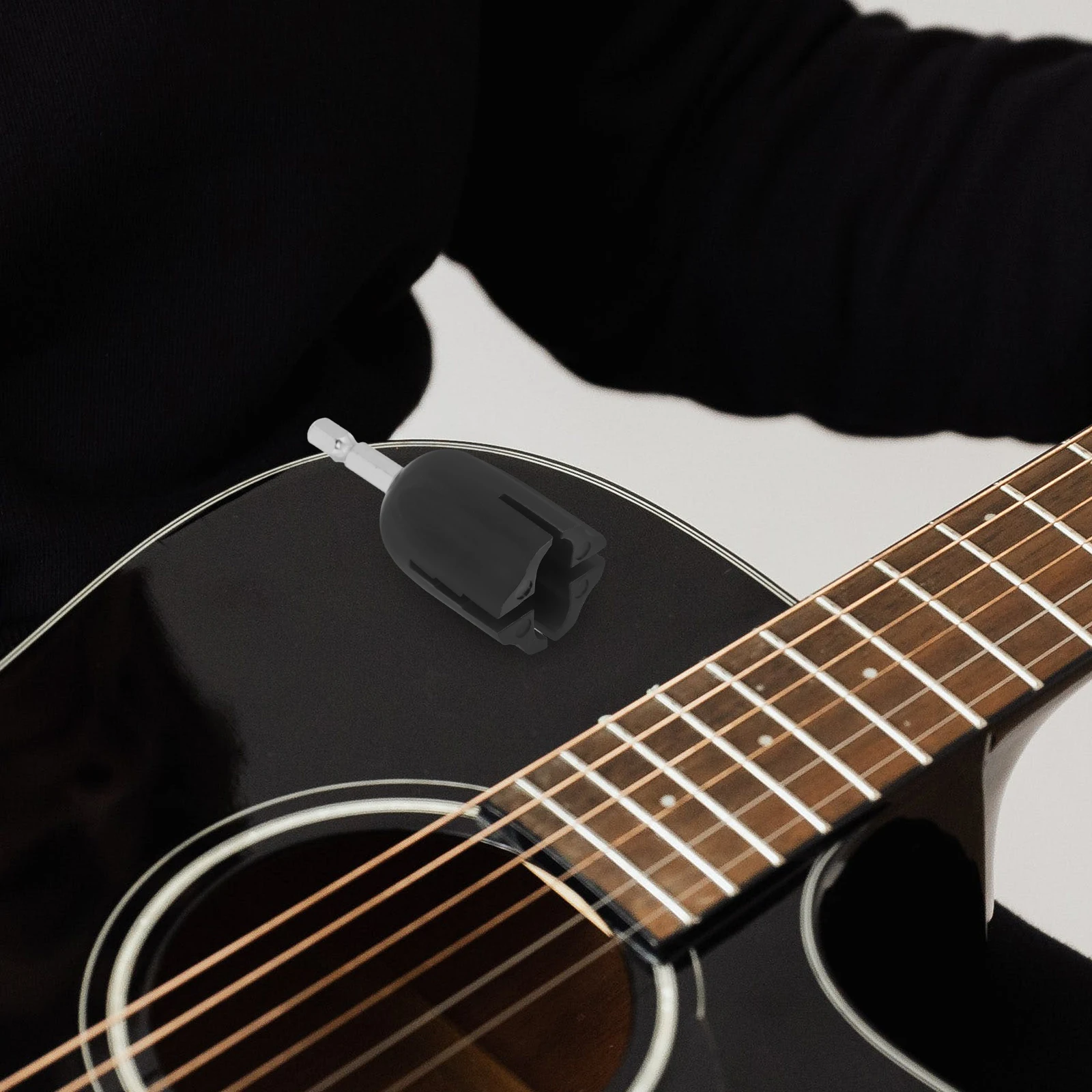 

Guitar Tuner Tuning Tool Cord Reel Luthier Plug Electric Accessories Metal Repair
