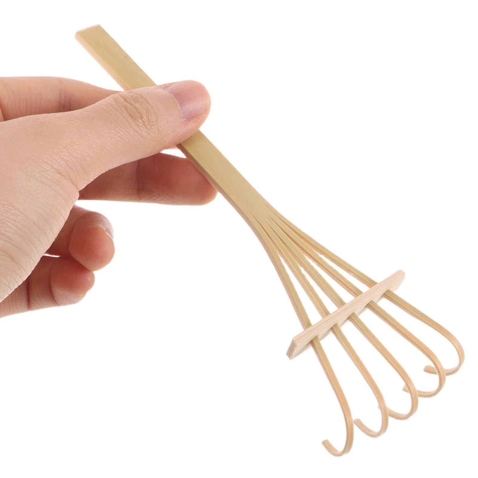 4Pcs Bamboo Mini Zen Sand Garden Rake Tools for Sand Tabletop Office Home Decor Miniature Rock Garden Kit Office Table Decor