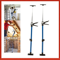 2Pcs Cabinet Support Extension Pole with 4 Plate Hanging Cabinet Extendable Telescopic Support Rod 50‑115cm