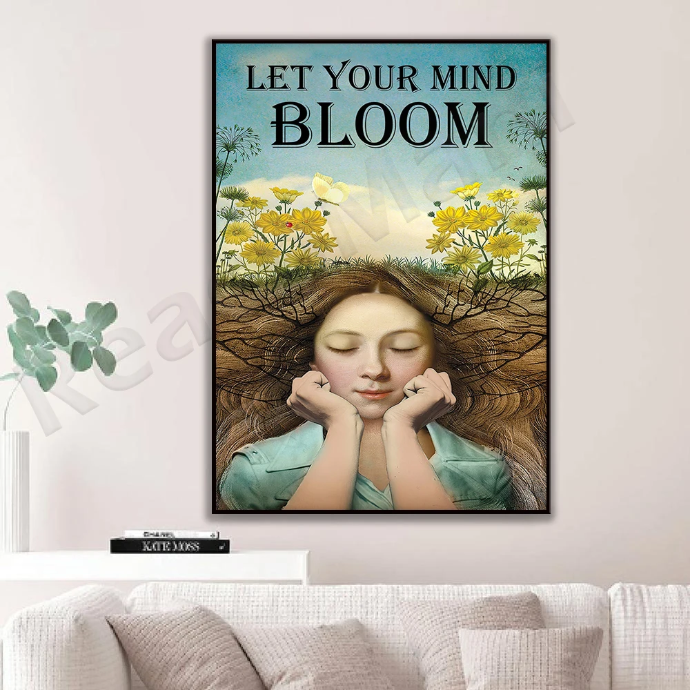 Into The Garden I Go To Lose My Mind And Find My Soul Gardening Lovers Poster, Home Decor, Gardener Gift, Gardening Poster