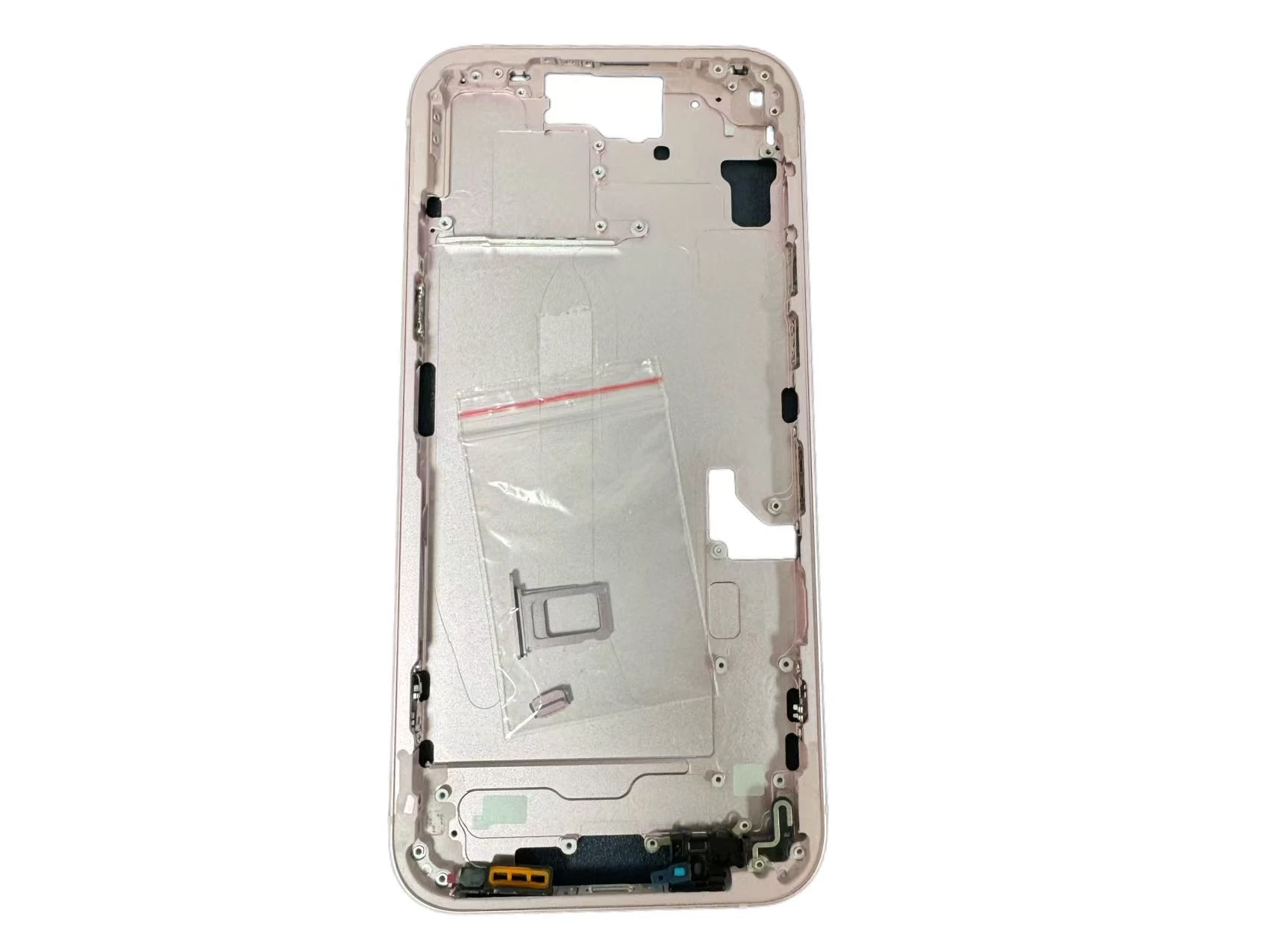 DIY 15 Plus frsme with button and sim tray,not include back glass,with mesh