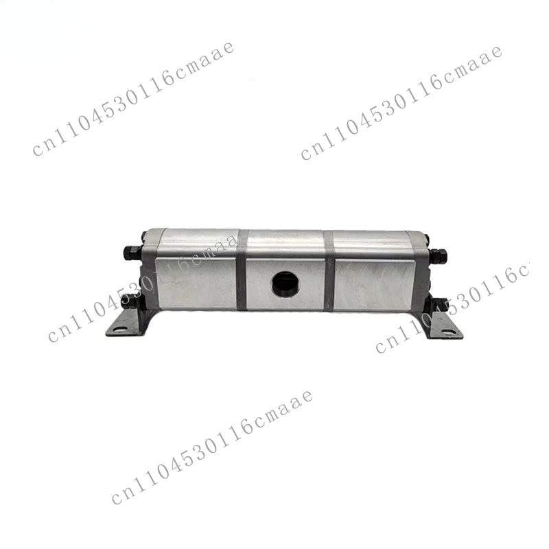 Hydraulic synchronous diverter motor, horse pump, one drag, three cylinders, synchronous gears, lifting balance, synchronization