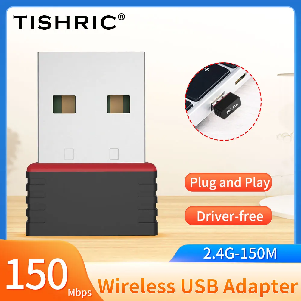 

10PCS Mini USB WiFi Adapter 150Mbps 2.4 ghz Wireless Network Card 802.11 b/g/n Ethernet USB Lan Wifi Antenna For PC Windows