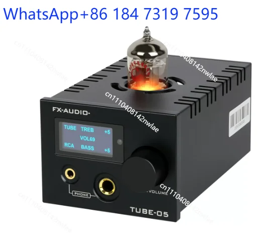Front Discrete Components Headphone Amplifier with Remote Control