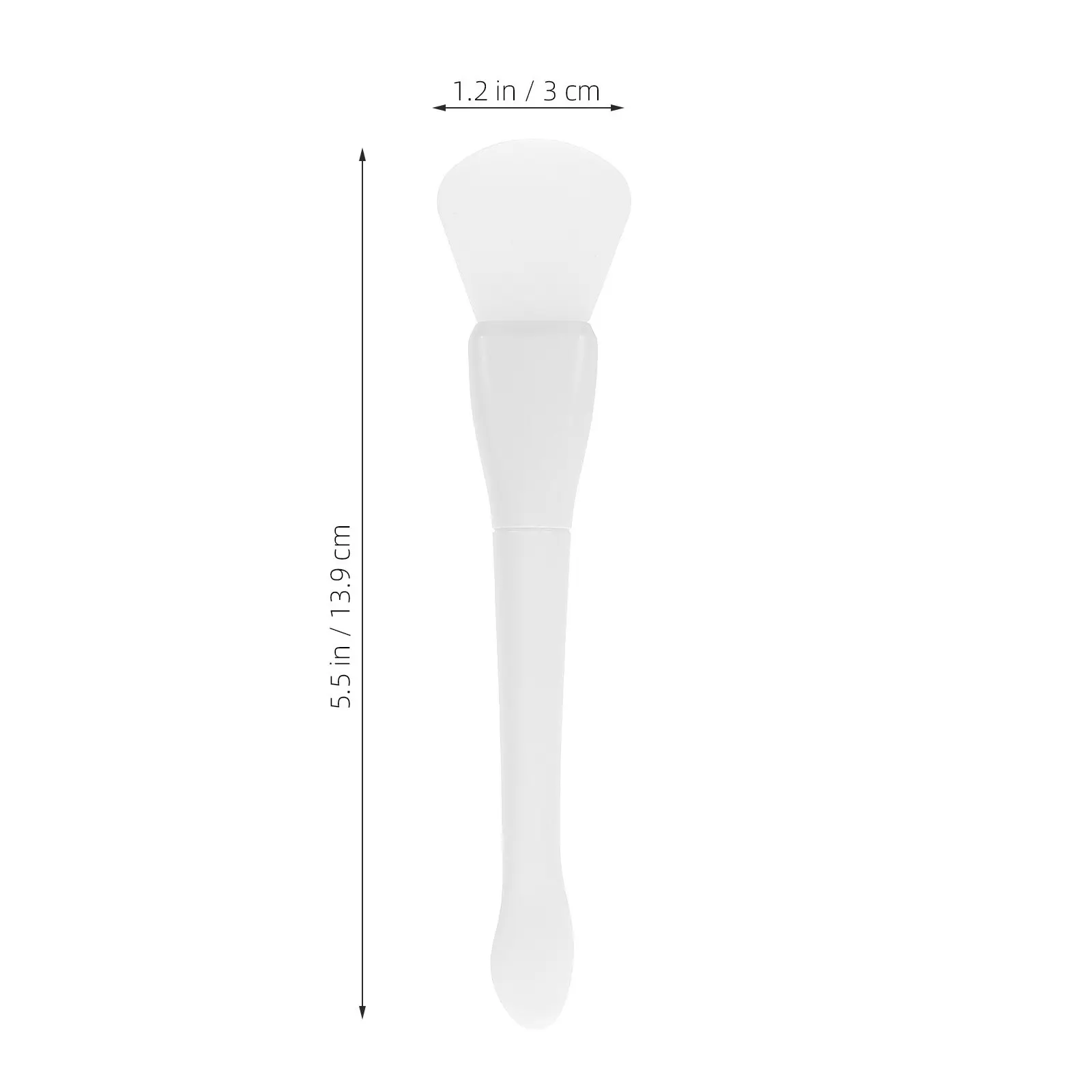 Silicone Face Mask Applicator Dual-Ended Brush Reusable Facial Mud Mask Spatula Tool for Even Application Professional Skincare - view 4