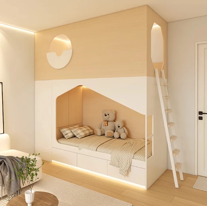 

Wood Bunk Bed Pod Bed Design Help Make the Most of Their Space