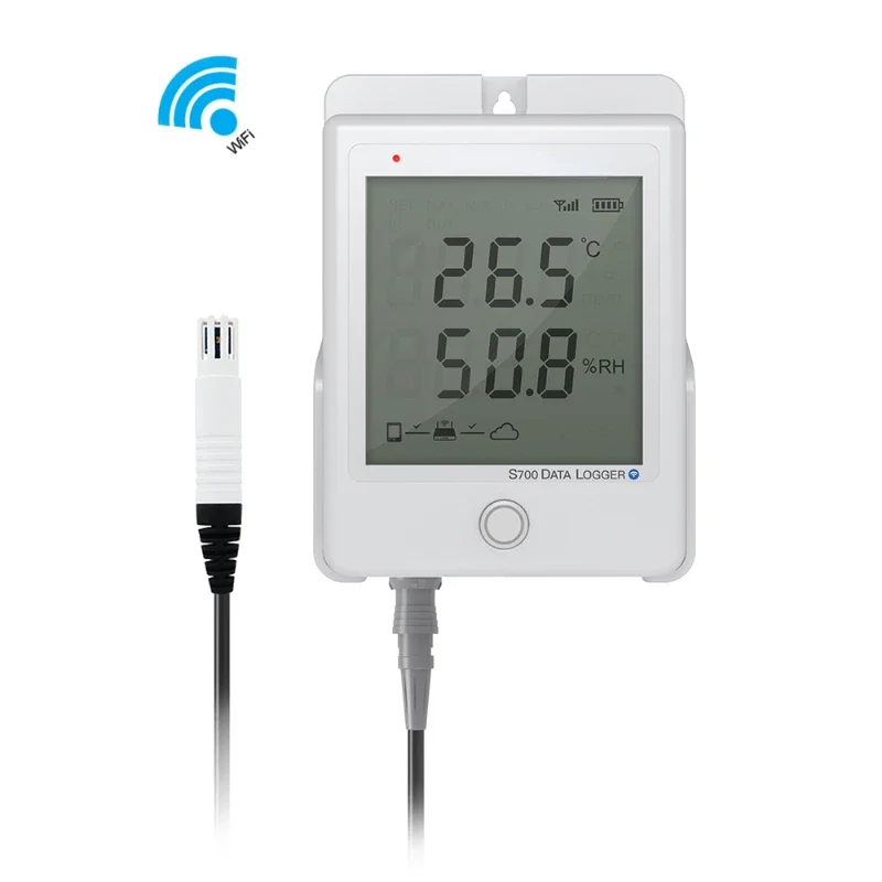 Local wifi wireless network temperature humidity monitoring system sensor